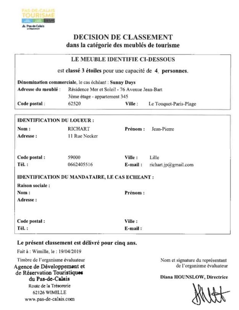 Apartamento Sunny Days - App 60 M2 Avec Balcon, 4 Pers, 3E Etage, Au Calme Et Ensoleille Le Touquet Exterior foto
